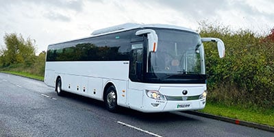 Lucketts Travel Trials Yutong Electric Coach